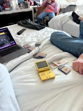 Flashing Game Boy Carts with my best bud MG-Zero