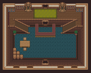 Oracle of Life Inn Map.