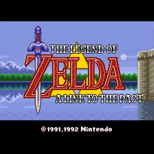 Zelda: A Link to the Past Title Screen